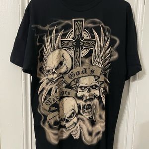 NWOT Airborne Gods Warriors tee large